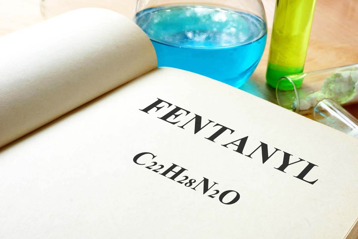 broadwaytreatmentcenter-fentanyl-epidemic-in-orange-county-photo-of-a-book-with-fentanyl-and-test-tubes